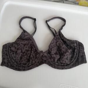 Victoria’s Secret 34D Body By Victoria Unlined Demi Bra Tornado Purplish Gray